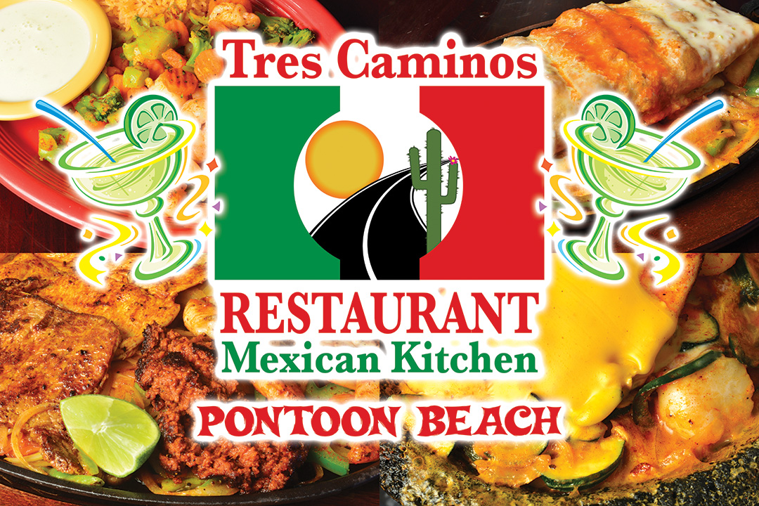 Tres Caminos Pontoon Beach Logo